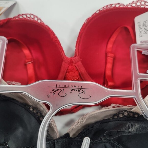 Rene Rofe Lightly Padded Underwire 3 pack Bra Set 34C - Picture 6 of 9